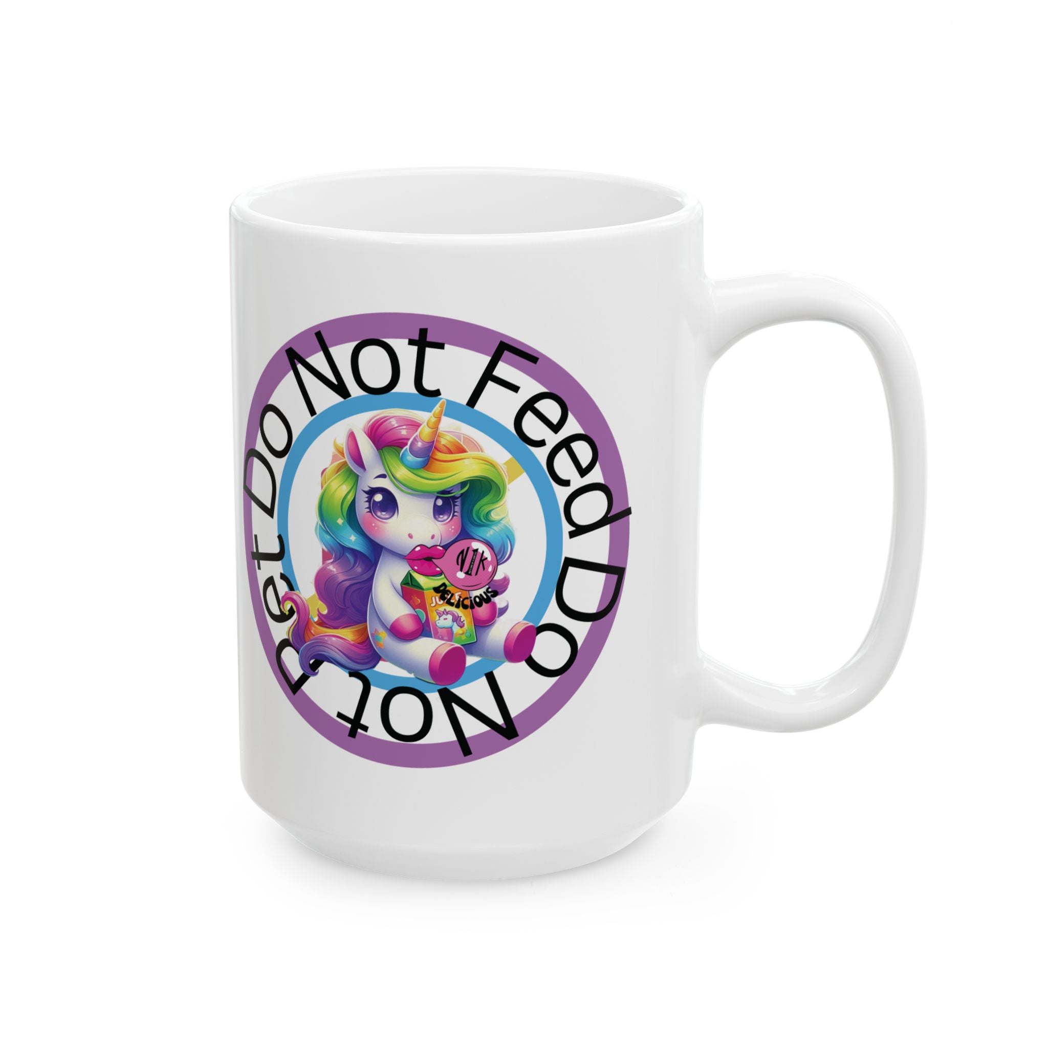 Feed Unicorn Coffee Mug ,(15oz)
